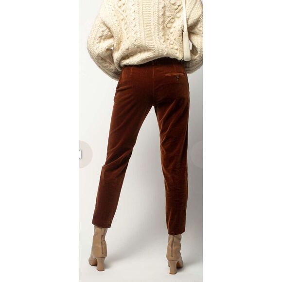 SOEUR ADELE PANTS HAZELNUT VELVET - Picture 3 of 10
